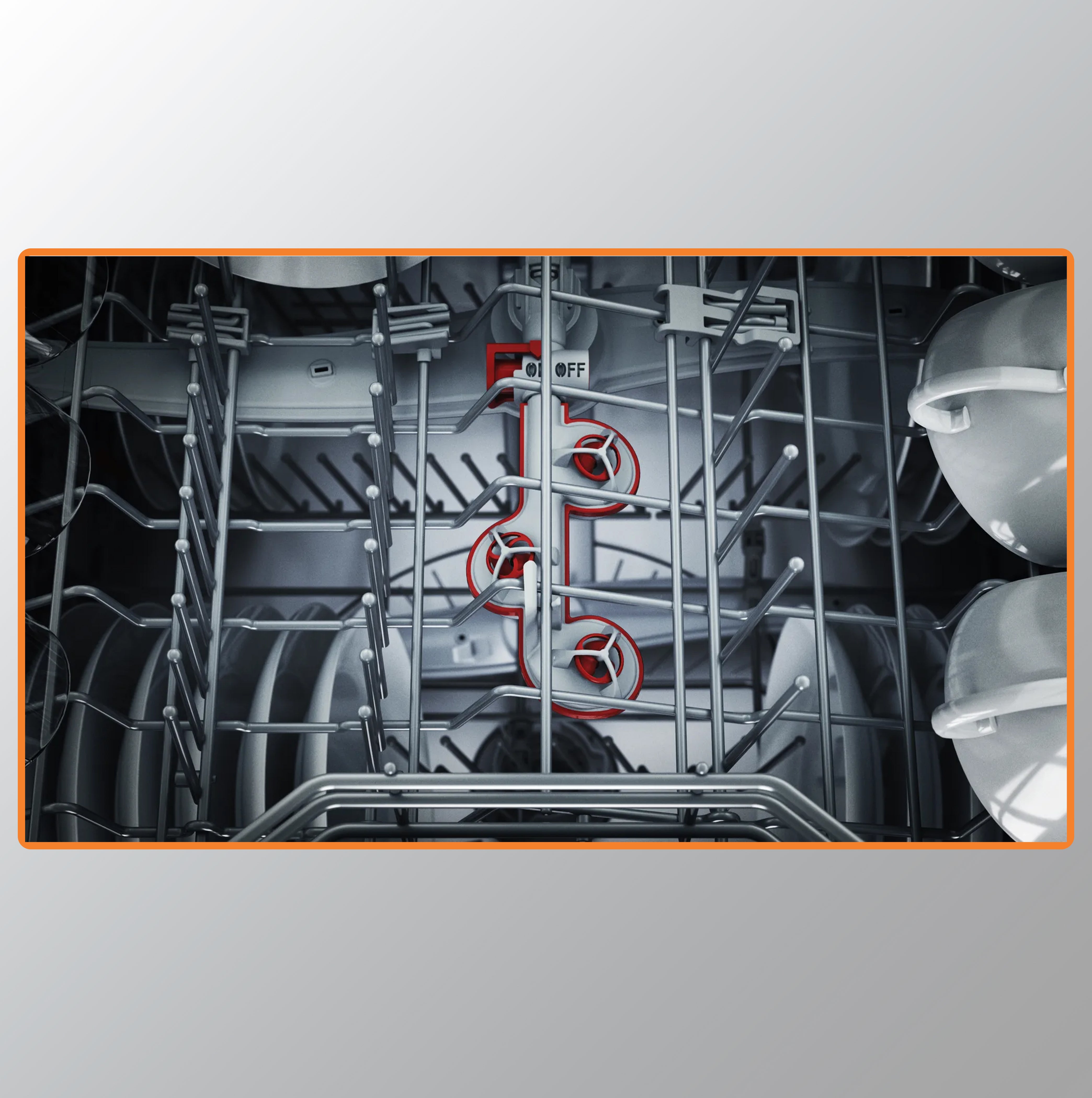 Bosch SMD6ZCX50E Series 6 fully-integrated dishwasher 60 cm