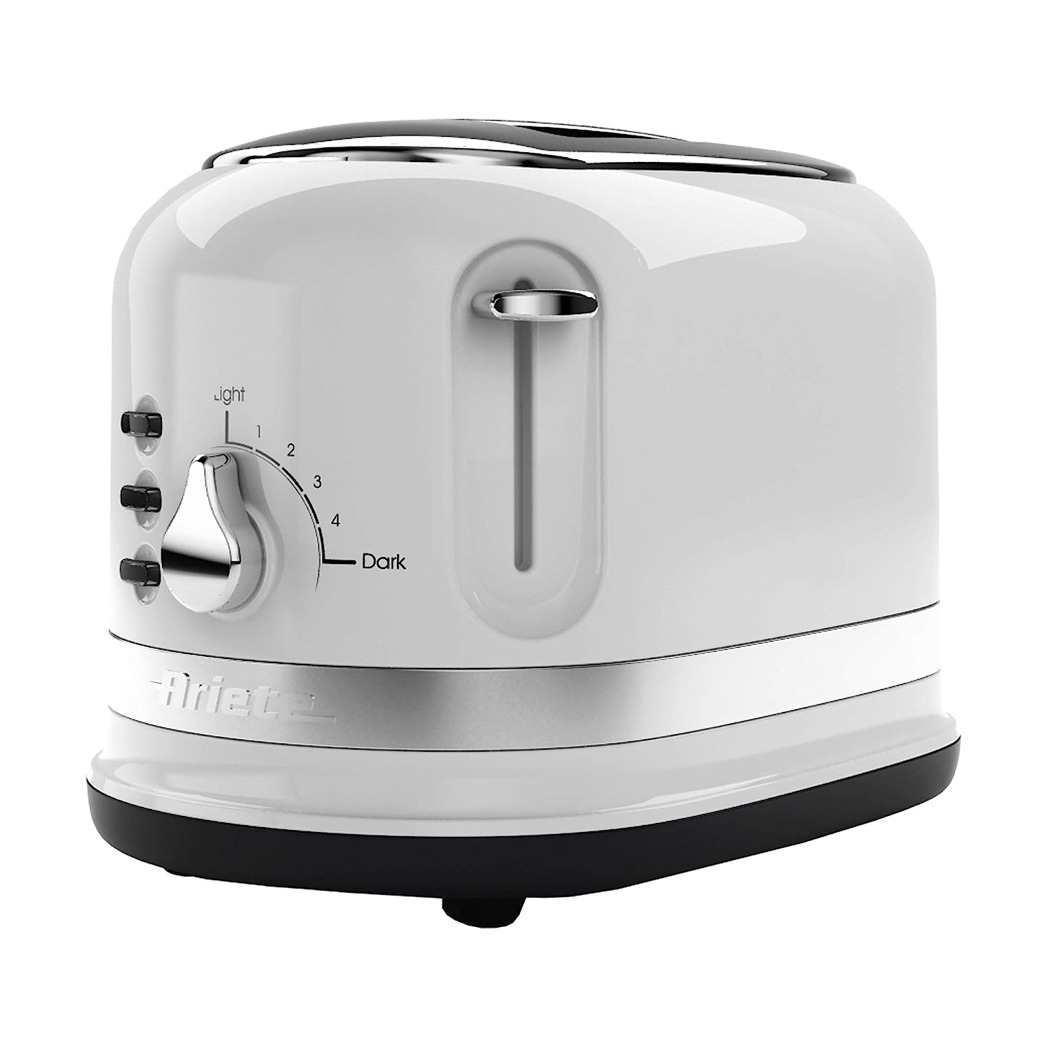 Ariete 0149B Moderna 2 Slice Toaster, Defrost, Heating & Cooking Function, White