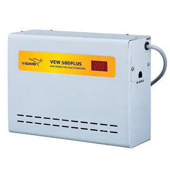 V-Guard VEW 500 Plus Voltage Stabilizer (Grey)