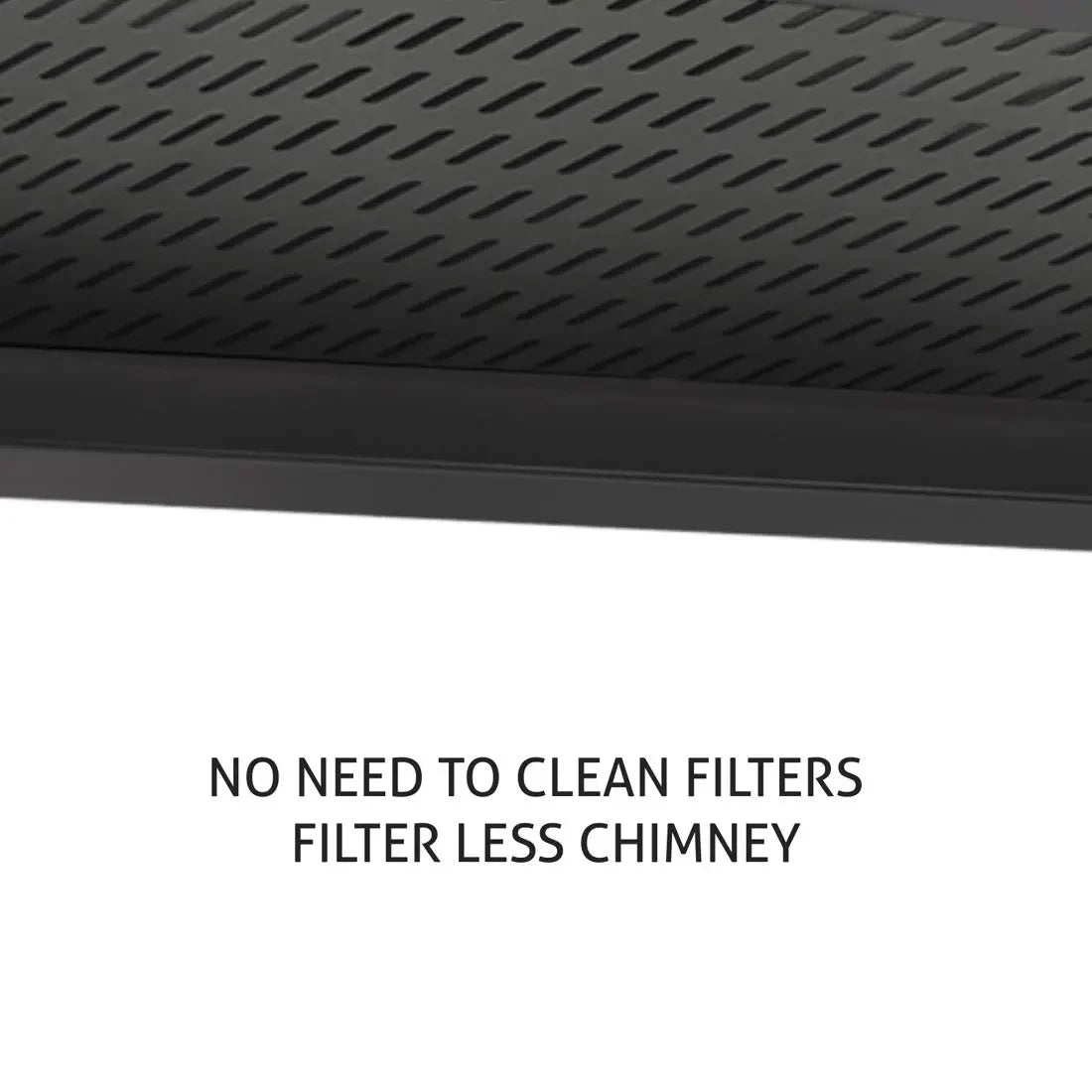 Glen Senza 90 cm 1050 m3/hr Filterless Auto clean Chimney -Gesture Control, black, 90cm (CH60CTACBL90FL)