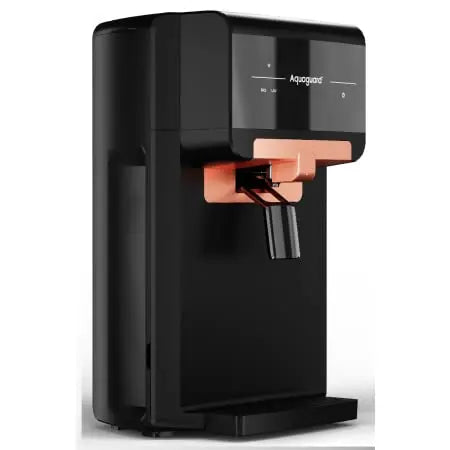 Eureka Forbes Aquaguard Eden RO + UV + MTDS + SS Water purifier with Advanced Technology, Smart LED Indication (Black)