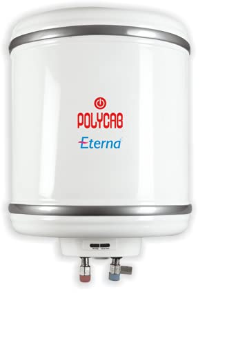 Polycab Eterna 10L Storage Water Heater  4 Star BEE Rated White