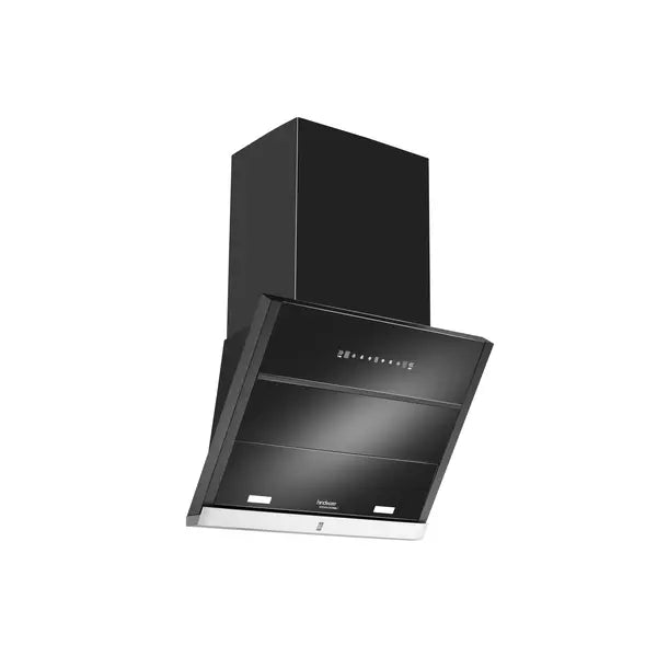 Hindware 75 cm Wall Mounted Chimney Auto Clean MAPLE 75 BLK Touch Control with motion sensor