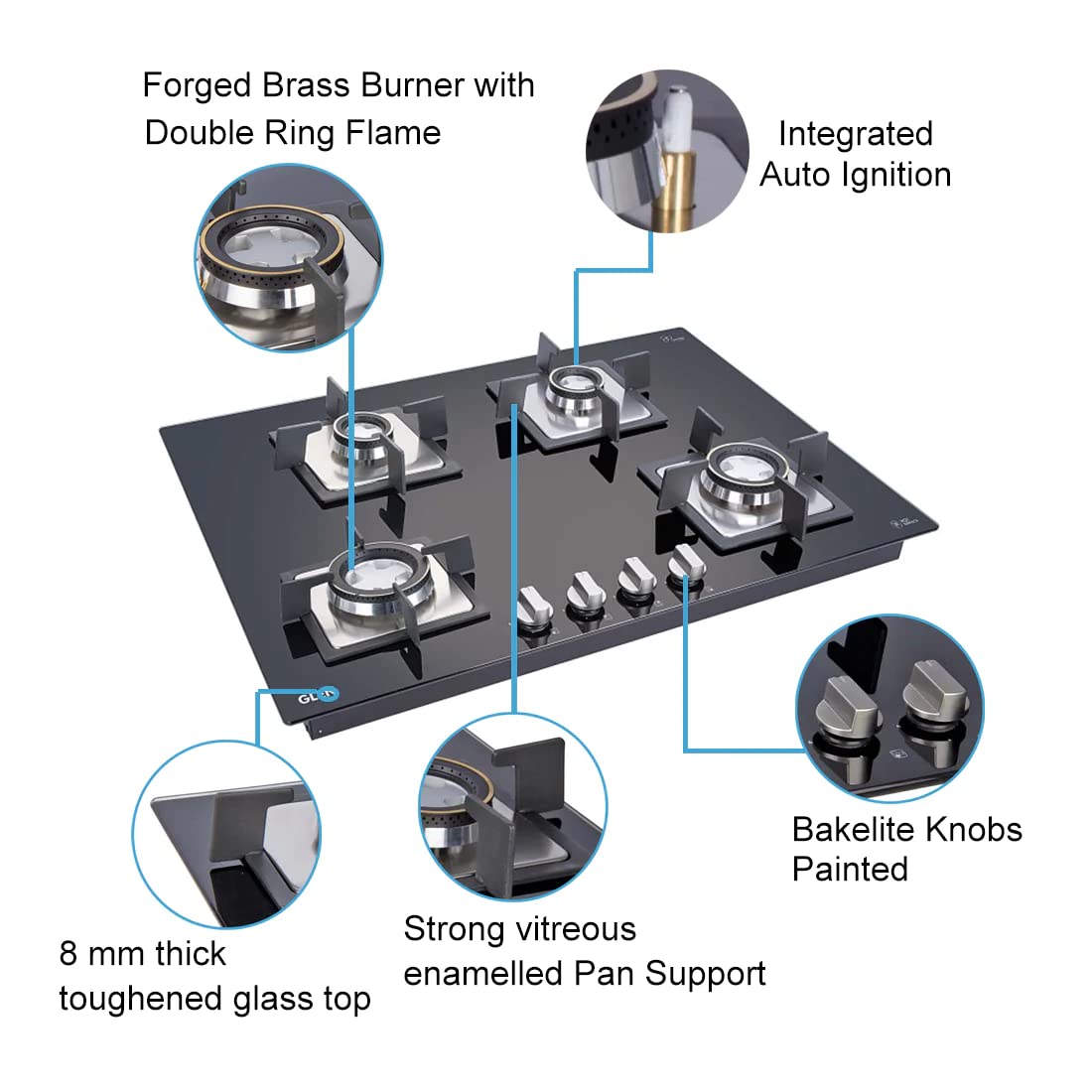 Glen Hob BH 1074 X SQ IN BB TR FFD 70