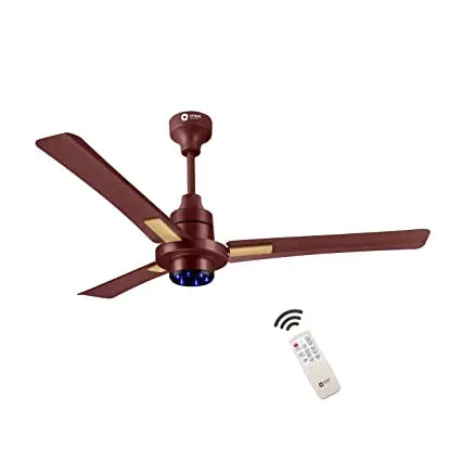 Orient Electric I Tome Plus 1200mm 26W BLDC Energy Saving Ceiling Fan with Remote Brown
