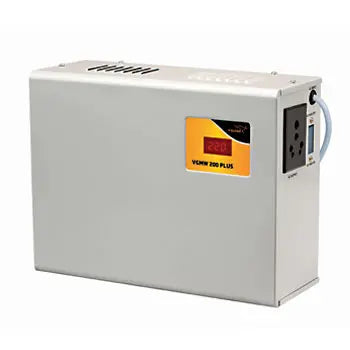 V-Guard VGMW 200 Plus Digital Voltage Stabilizer (Off White)