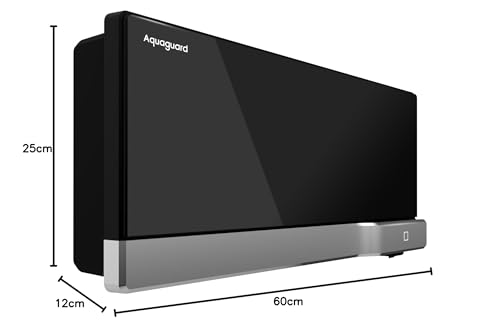 Aquaguard Slim Glass UV Bar Inline Water Purifier | Instant | Water Quality Indication | Active Copper Tech | Suitable for Municipal Water, Not Suitable for Borewell/Tanker Water