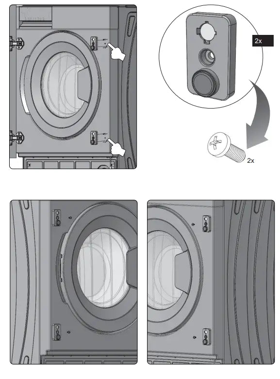 Blaupunkt 5WT6X001 Washer-Dryer: 75 dB Noise, 8 kg Washing/5 kg Drying Capacity