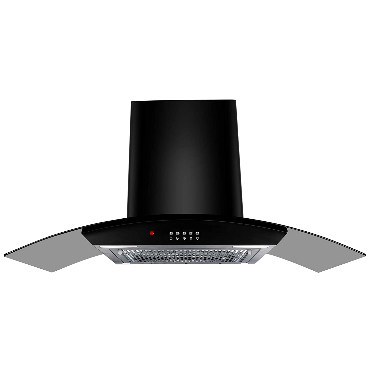 Faber 90 cm 1100 m³/hr  Kitchen Chimney HOOD ACE PRO HC PB BK 90 Black