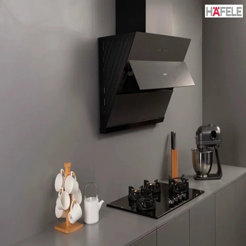 Hafele New Ceramica 90 Chimney - Sleek and Efficient Kitchen Ventilation