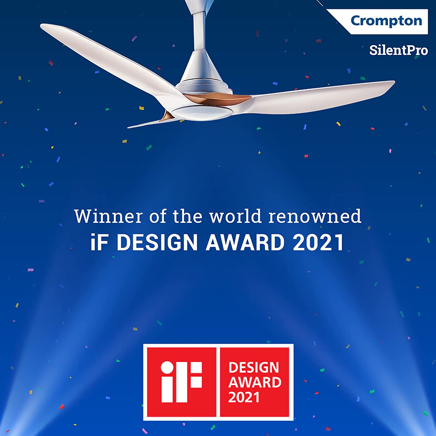 Crompton Silent Pro enso BLDC Remote-control Ceiling Fan