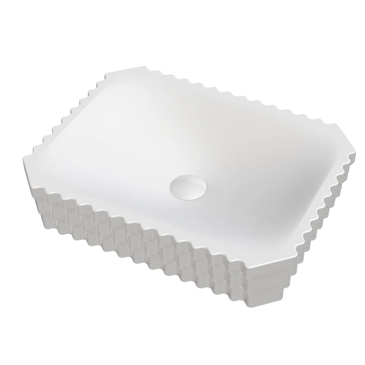 Sternhagen SH10004 Wash Basin - White 630x470x130mm Shin