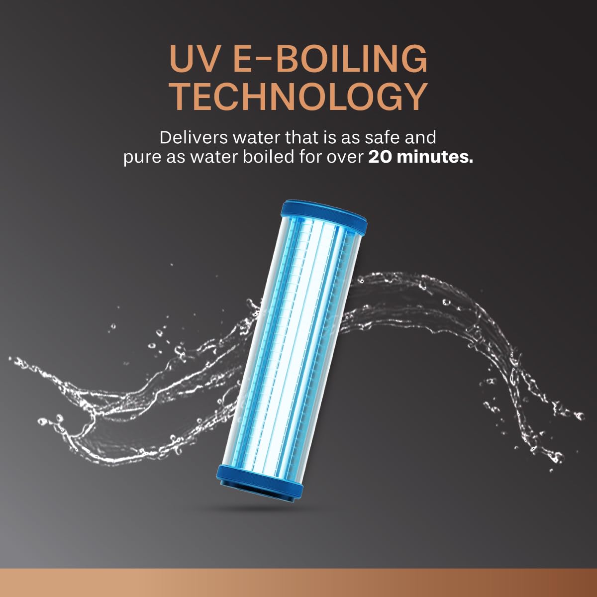 Aquaguard Neo 8-Stage UV+UF+Active Copper Tech Water Purifier | Suitable for Municipal Water Only (TDS <200 ppm) | Not Suitable for Borewell/Tanker Water (TDS >200 ppm) | Free Service Plan wo