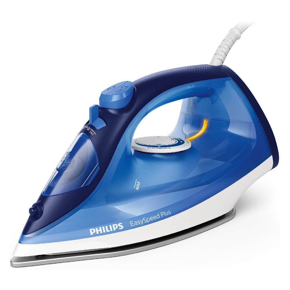 Philips EasySpeed Steam iron Ceramic soleplate 2200W Blue - GC2145/20