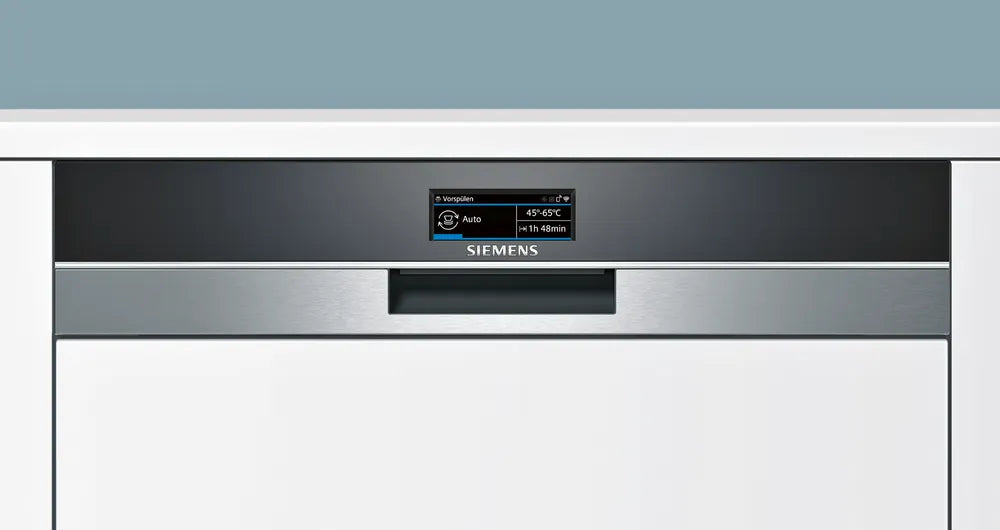 சீமென்ஸ் iQ700 அரை-ஒருங்கிணைந்த பாத்திரங்கழுவி 60 செ.மீ துருப்பிடிக்காத எஃகு SN578S36TE