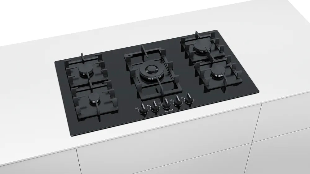 Siemens EP9A6QB90 iQ500 90 cm zwart Gas hob