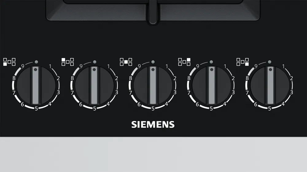 Siemens EP9A6QB90 iQ500 90 cm zwart Gas hob