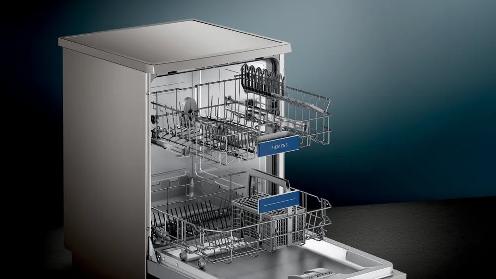 Siemens Dishwasher SN256i01GI (13 Place Settings, Silver Inox)