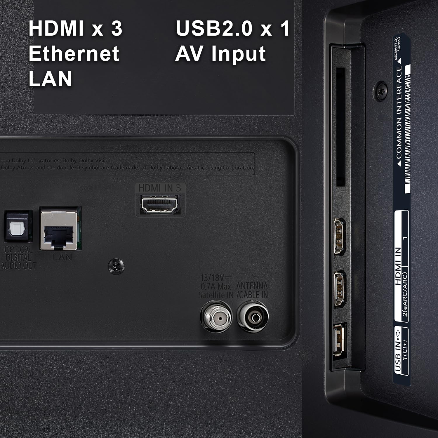 LG 139 cm (55 inches) 4K Ultra HD Smart LED TV 55UQ7550PSF (Ceramic Black)