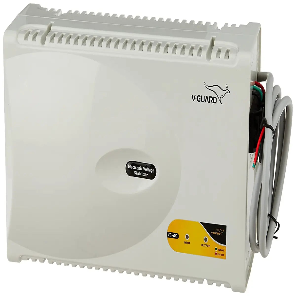 V-Guard VG 400 மின்னழுத்த நிலைப்படுத்தி (328 x 216 x 152 மிமீ)(சாம்பல்)