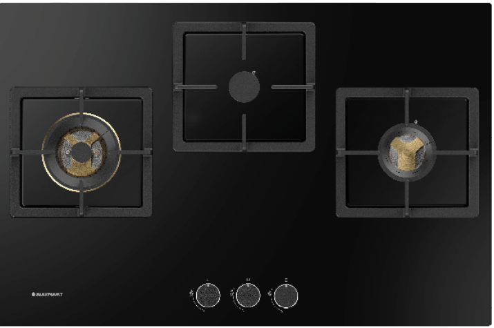 Blaupunkt 5GH75BB390 3b Brass Burner Voltage: 220 – 240 V - Efficient Cooking Appliance