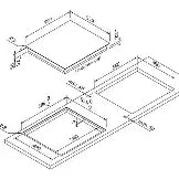 Blaupunkt 5IE64253 Stand-alone Hob: Combi Induction with 5 Cooking Zones