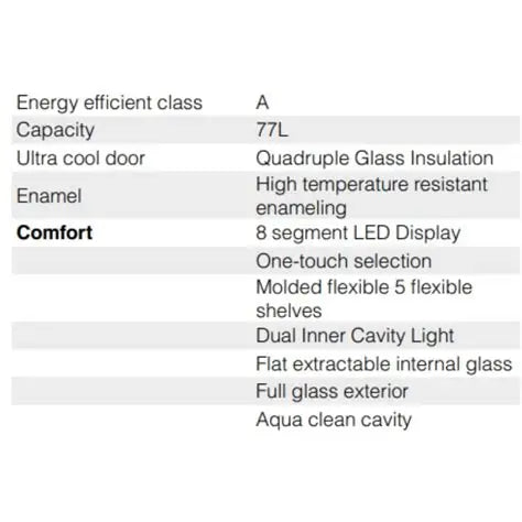 Hafele DIAMOND 77 BIO Built-In Oven 77L Capacity