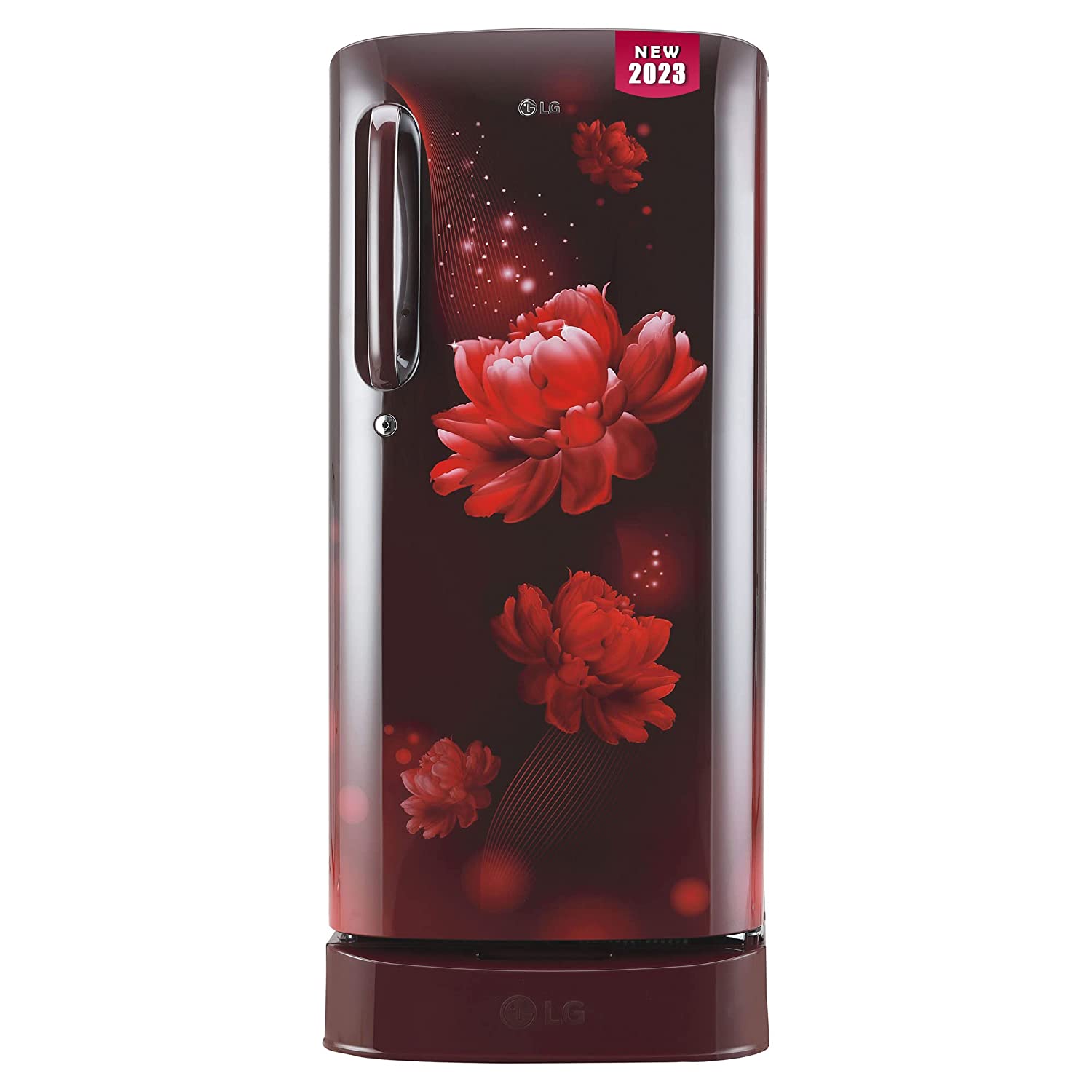 LG Refrigerator GL-D201ASCU 185Lt Scarlet Charm