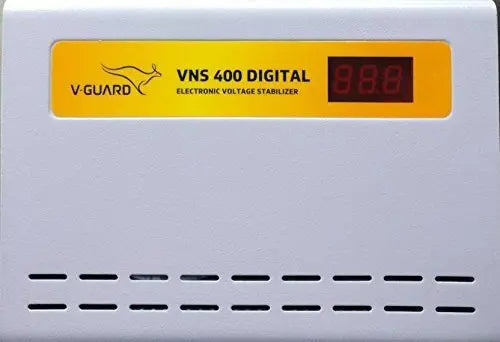 V-Guard VNS 400 டிஜிட்டல் மின்னழுத்த நிலைப்படுத்தி (சாம்பல்)
