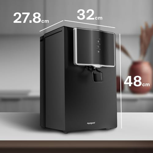 Aquaguard Marvel NXT 8-Stage Alkaline Tech Water Purifier | Up to 60% Water Savings | RO+UV+Alkaline Boost Tech | Taste Adjuster | Suitable for Tanker, Borewell & Municipal Water