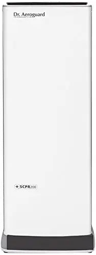 Eureka Forbes Dr. Aeroguard SCPR 200 Air Purifier, White & Black