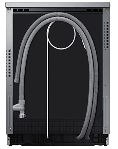 Samsung 13 Place Setting Freestanding Dishwasher with Intensive Wash (DW60M6043FS/TL), Ice blue, Stainless Steel Tub, Hygiene Clean, Height Adjustable Rack)