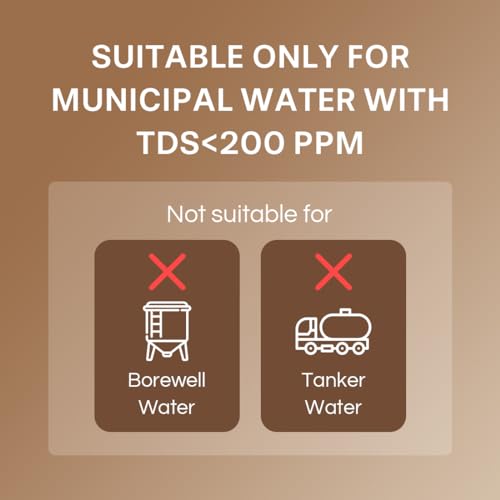 Aquaguard Marvel NXT 8-Stage UV+UF+Active Copper, Stainless Steel Tank Water Purifier | Suitable for Municipal Water (TDS <200 ppm) | Not Suitable for Borewell/Tanker Water (TDS >200 ppm)