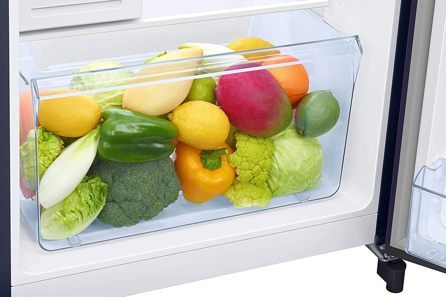 सैमसंग 189 L 5 स्टार डिजी-टच कूल, डिजिटल इन्वर्टर डायरेक्ट कूल सिंगल डोर रेफ्रिजरेटर (RR21C2E25HS/HL, हाइड्रेंजिया ब्लू)