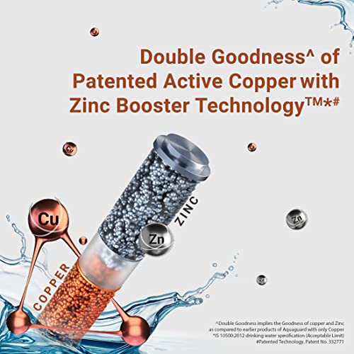 Aquaguard Aura UV+UF 7L storage water purifier,suitable for Municipal water(TDS below 200ppm)with Pa (Not Suitable for Borewell or tanker water)