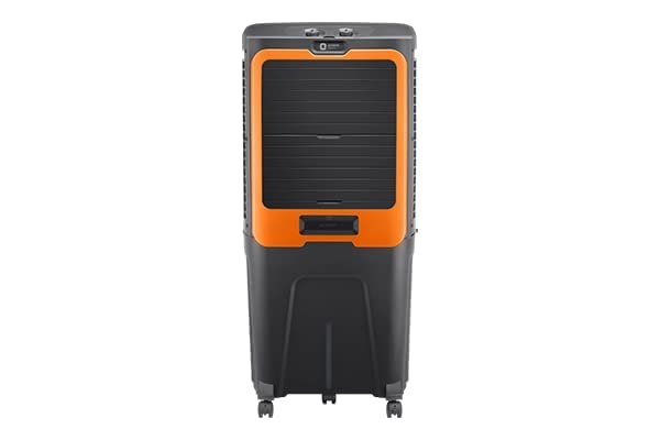 Orient Electric Ultimo 88L Desert Air Cooler with Densenest Honeycomb pads (Grey and Orange)