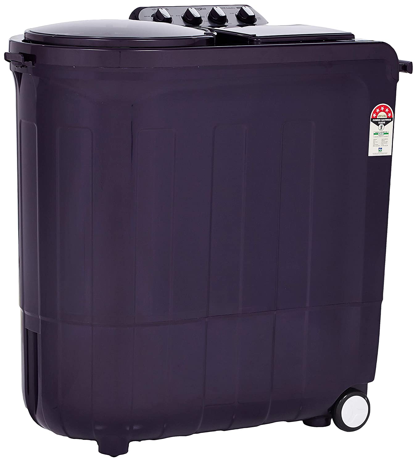 Whirlpool 8 Kg 5 Star Semi-Automatic Top Loading Washing Machine (ACE 8.0 TURBO DRY, Purple Dazzle)