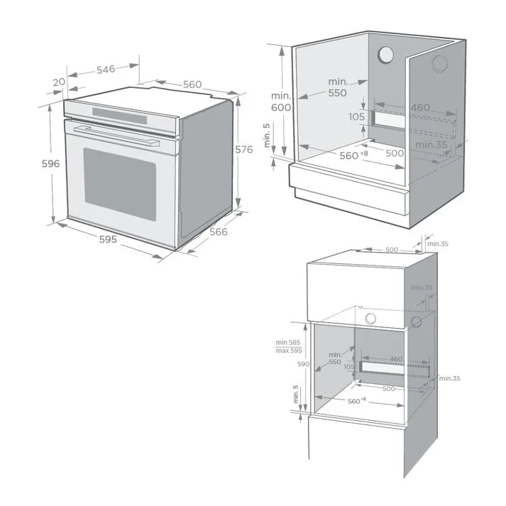 Hafele 72L Oven: 13 Functions, Ultimate Capacity