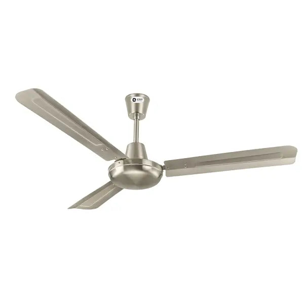 Orient Electric 1200mm Quasar Electroplated Decorative Ceiling Fan Pewter Finish