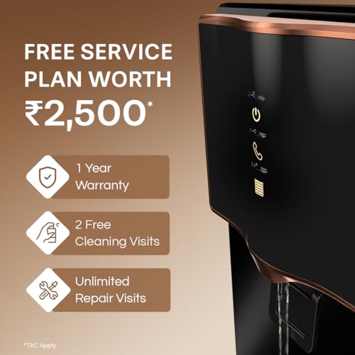 Aquaguard Marvel NXT 8-Stage UV+UF+Active Copper, Stainless Steel Tank Water Purifier | Suitable for Municipal Water (TDS <200 ppm) | Not Suitable for Borewell/Tanker Water (TDS >200 ppm)