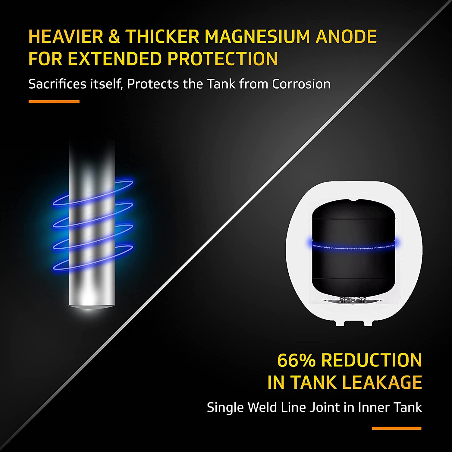 V-Guard Pebble Shine 3kW 25 Litre Water Heater BEE 5 Star Rating White