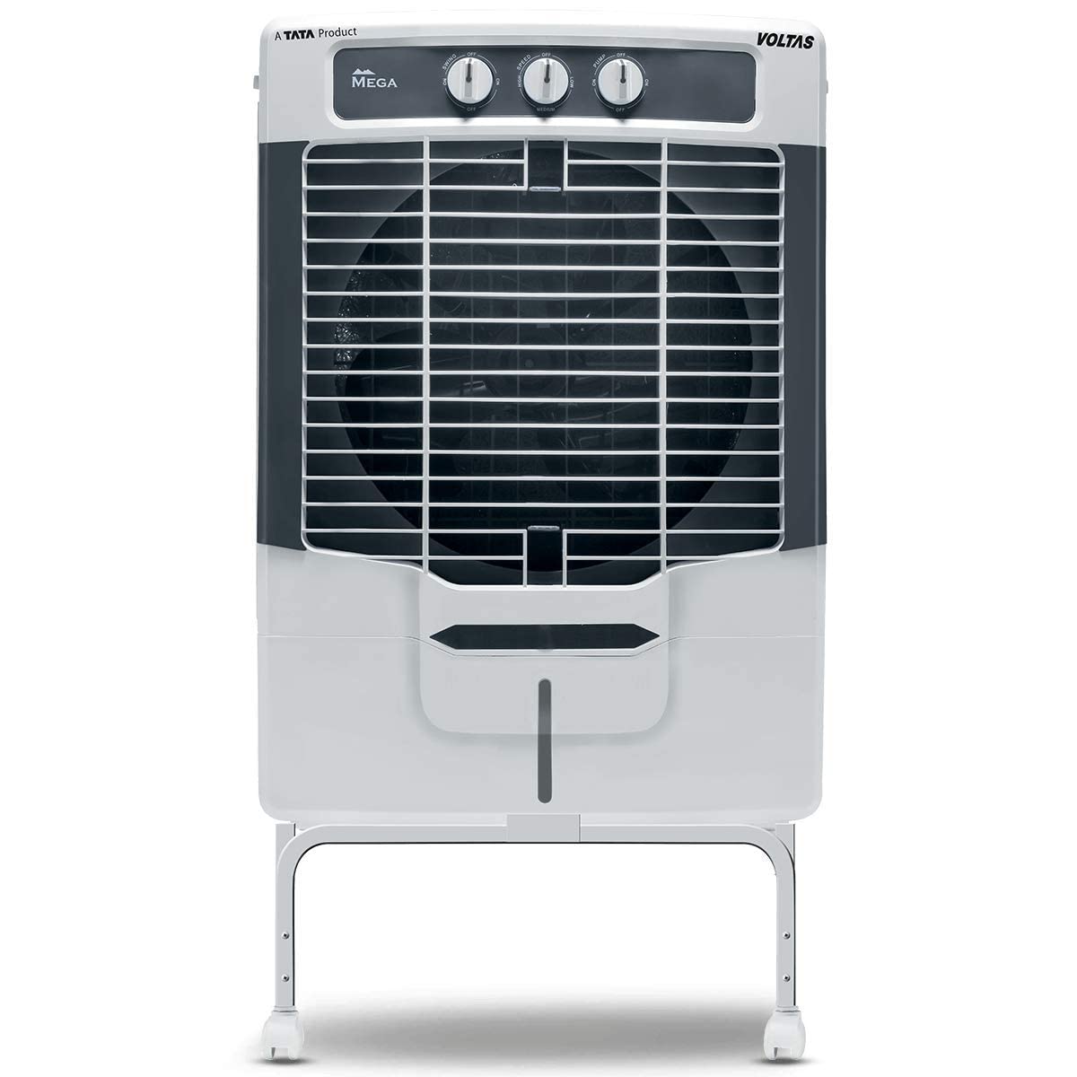 Voltas Mega 70 Desert Air Cooler-70 Litres White and Gray