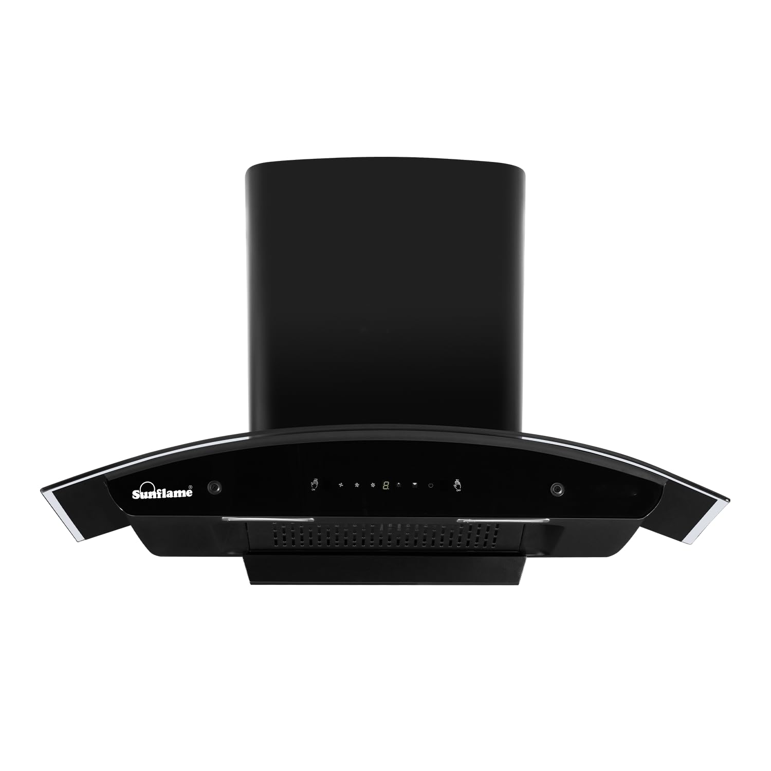 Sunflame Lamia 90 FL HAC TC Filterless Auto-Clean Kitchen Chimney | 90cm | 1400 m³/h High Suction Capacity | Touch Panel Control |1-Year Comprehensive & 5-Year Motor Coverage