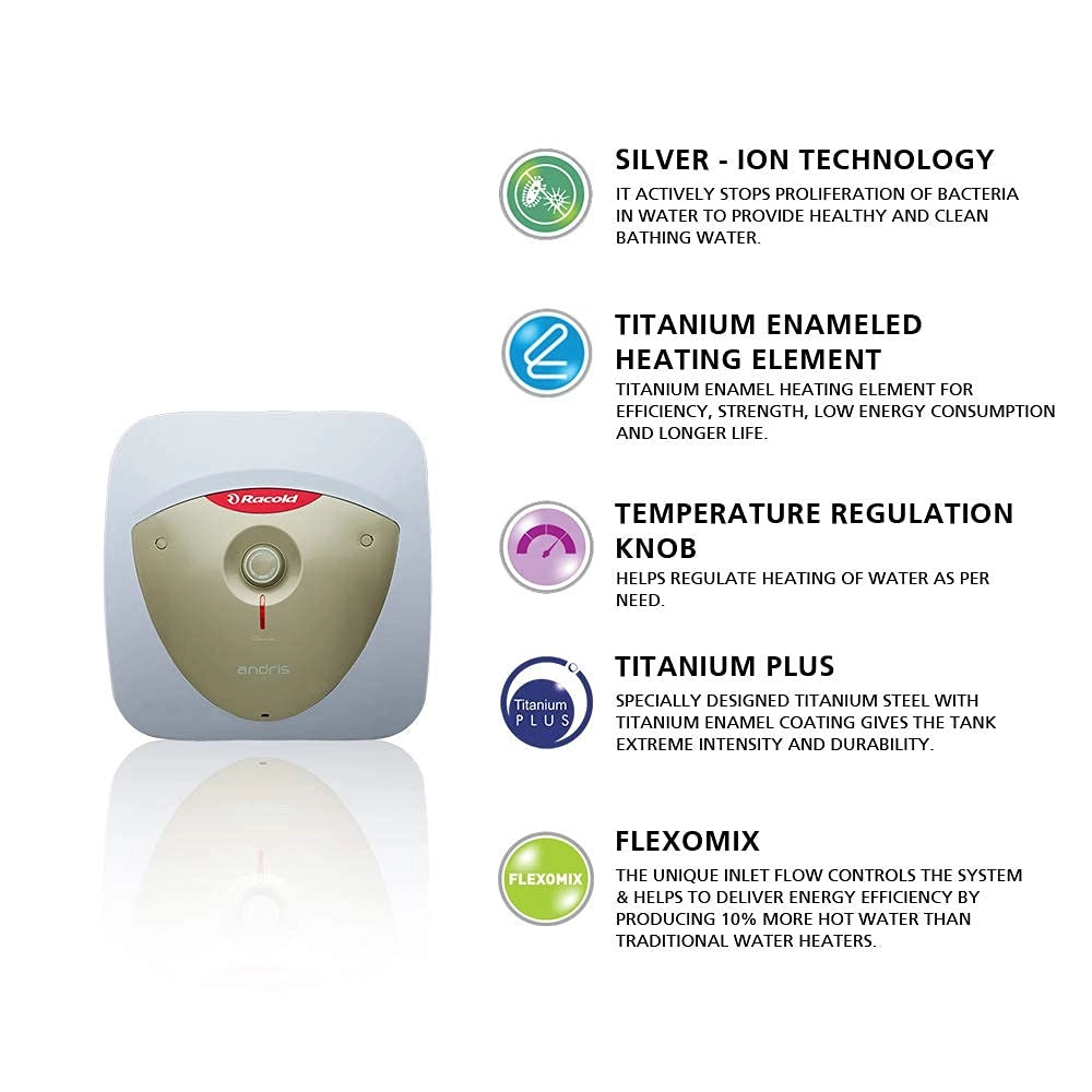 Racold Andris Lux 25 L Electric Storage Geyser