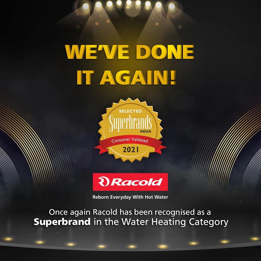 Racold Andris Lux 10 L Electric Storage Geyser