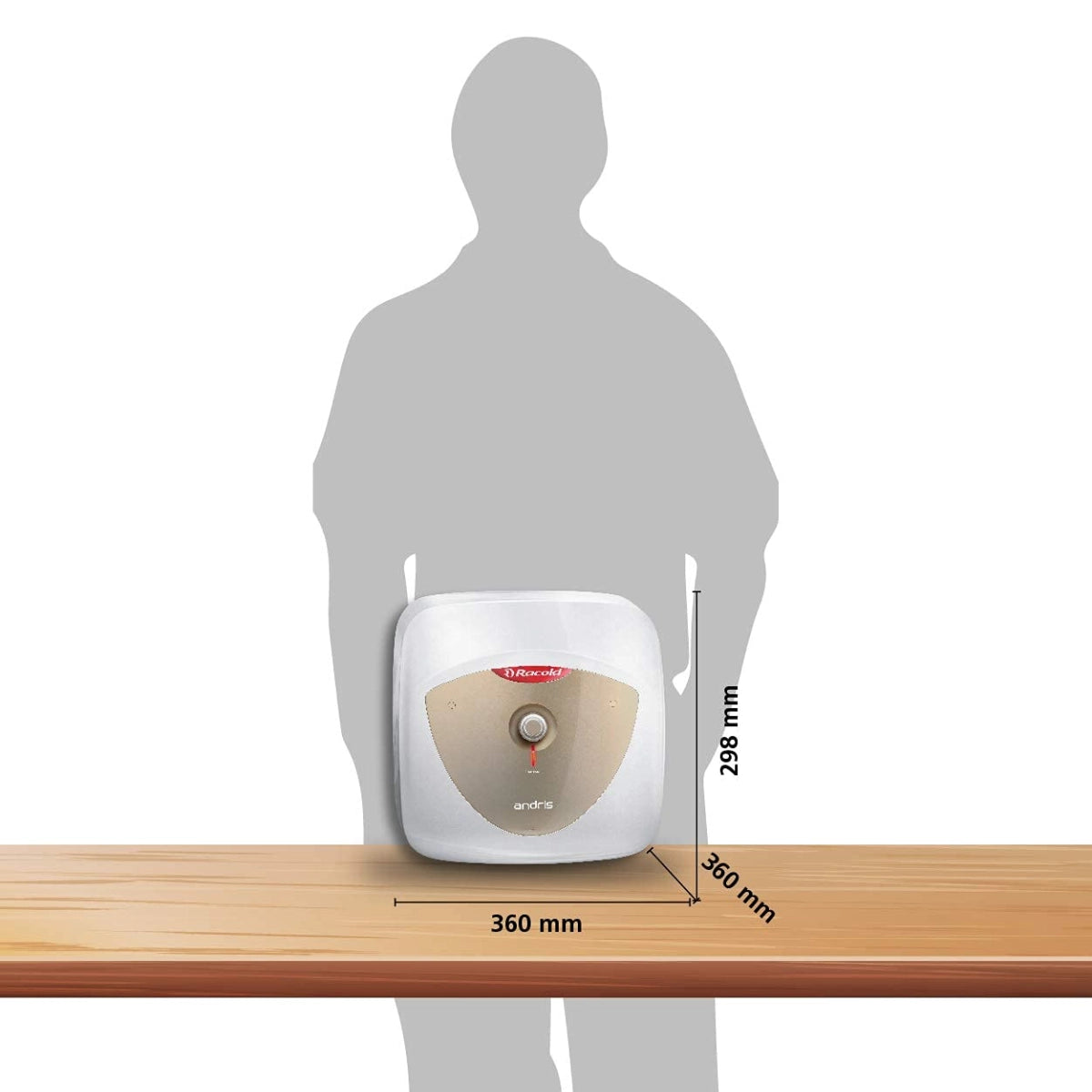 Racold Andris Lux 10 L Electric Storage Geyser