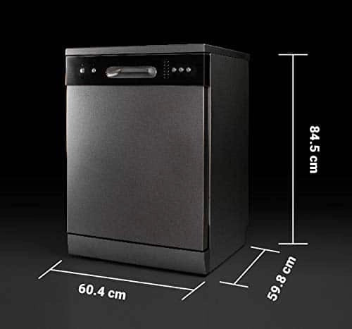 Hafele Aqua 12S, 12 Place Settings Stainless Steel Freestanding Dishwasher