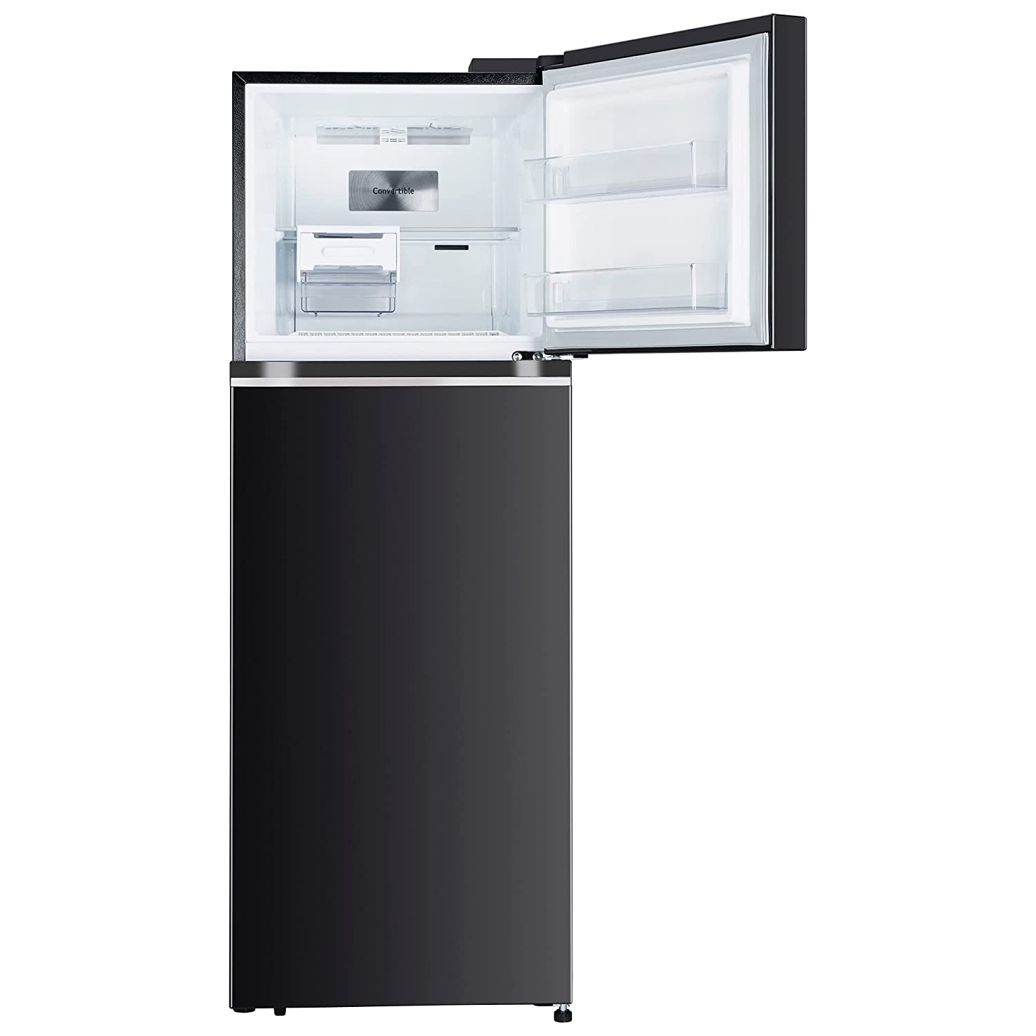 LG 322 L 3 Star Smart Inverter Wi-Fi Frost-Free Double Door Refrigerator (GL-T342TESX, Ebony Sheen, Door Cooling+ & Convertible)