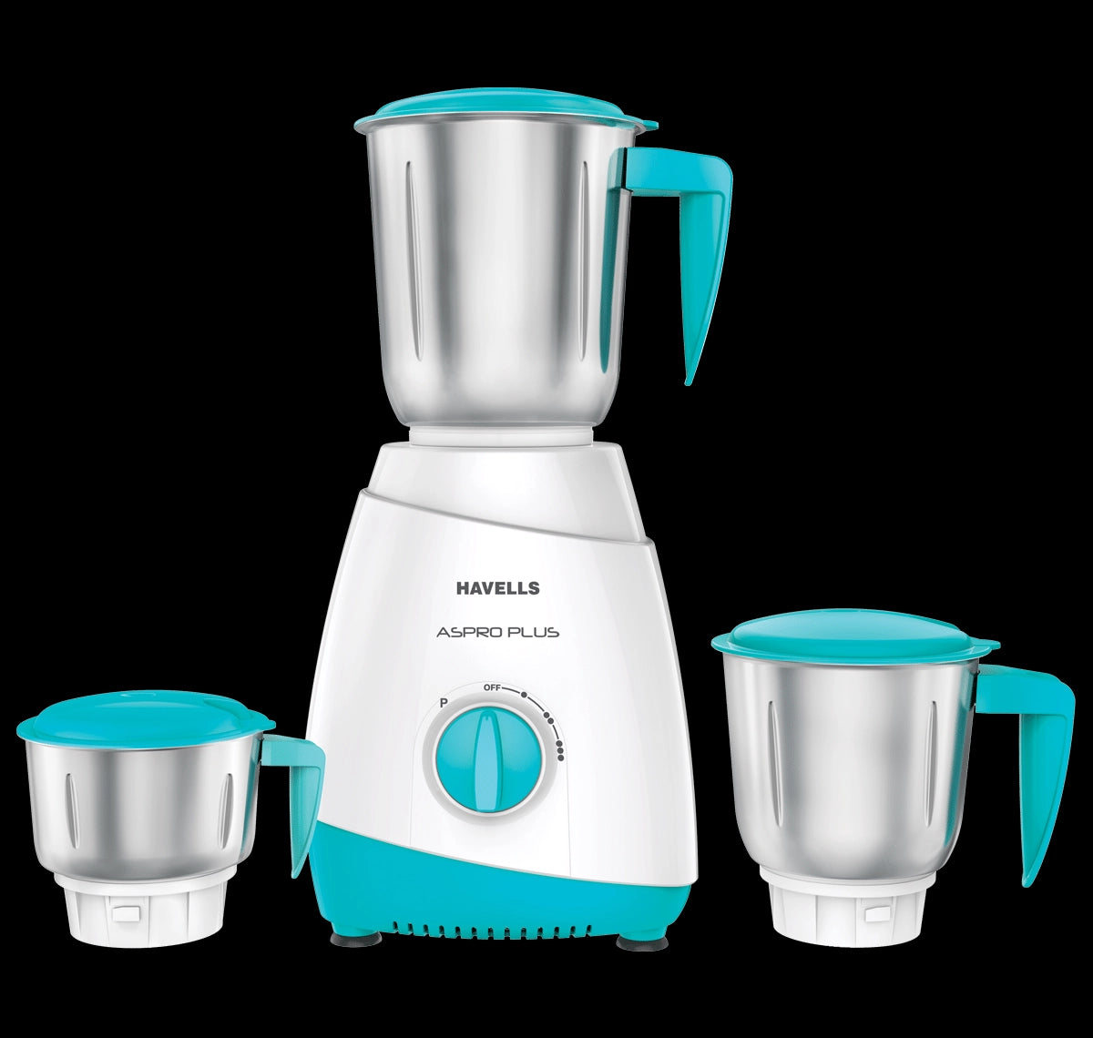 ஹேவெல்ஸ் மேக்ஸ் கிரைண்ட் என்வி மிக்சர் கிரைண்டர், 500W, 3 ஜாடிகள், செர்ரி ரெட்
