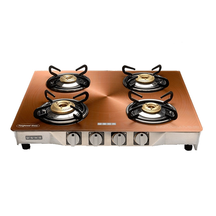 Usha Insignia Cinnamon Copper 4 Burner GS4003SS AI